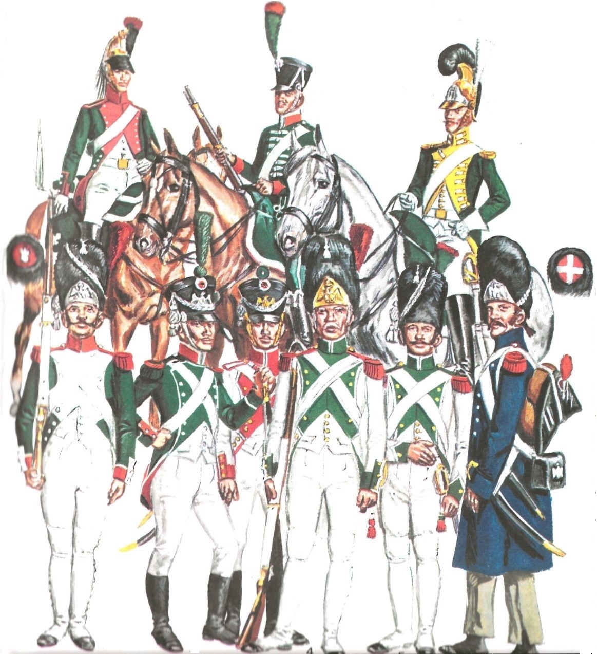 ROBERTO OLEVANO. I SOLDATI DEL I TRICOLORE. DALLA CISALPINA AL REGNO  D'ITALIA (1802 -1808) II PARTE – Istituto del Nastro Azzurro